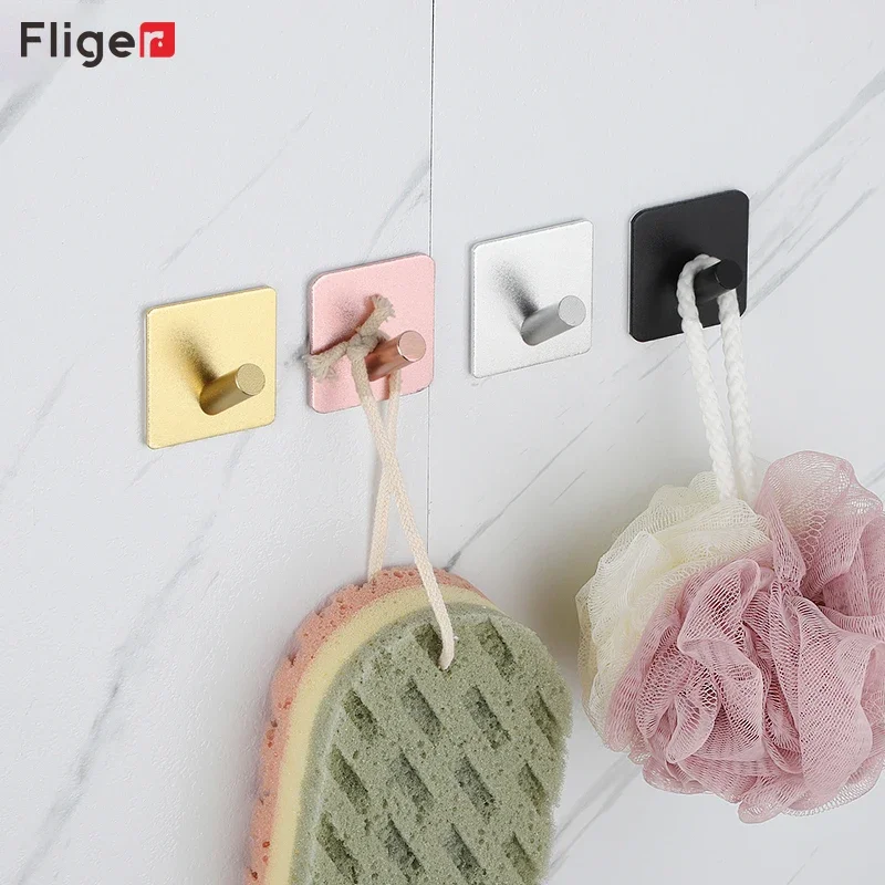 Fliger No Drilling Wall Coat Rack Towel Hooks Key Holder Rack Clothes Rack Hanging Hooks Bathroom Accessories
Fliger No Drilling Wall Coat Rack Towel Hooks Key Holder Rack Clothes Rack Hanging Hooks Bathroom Accessories