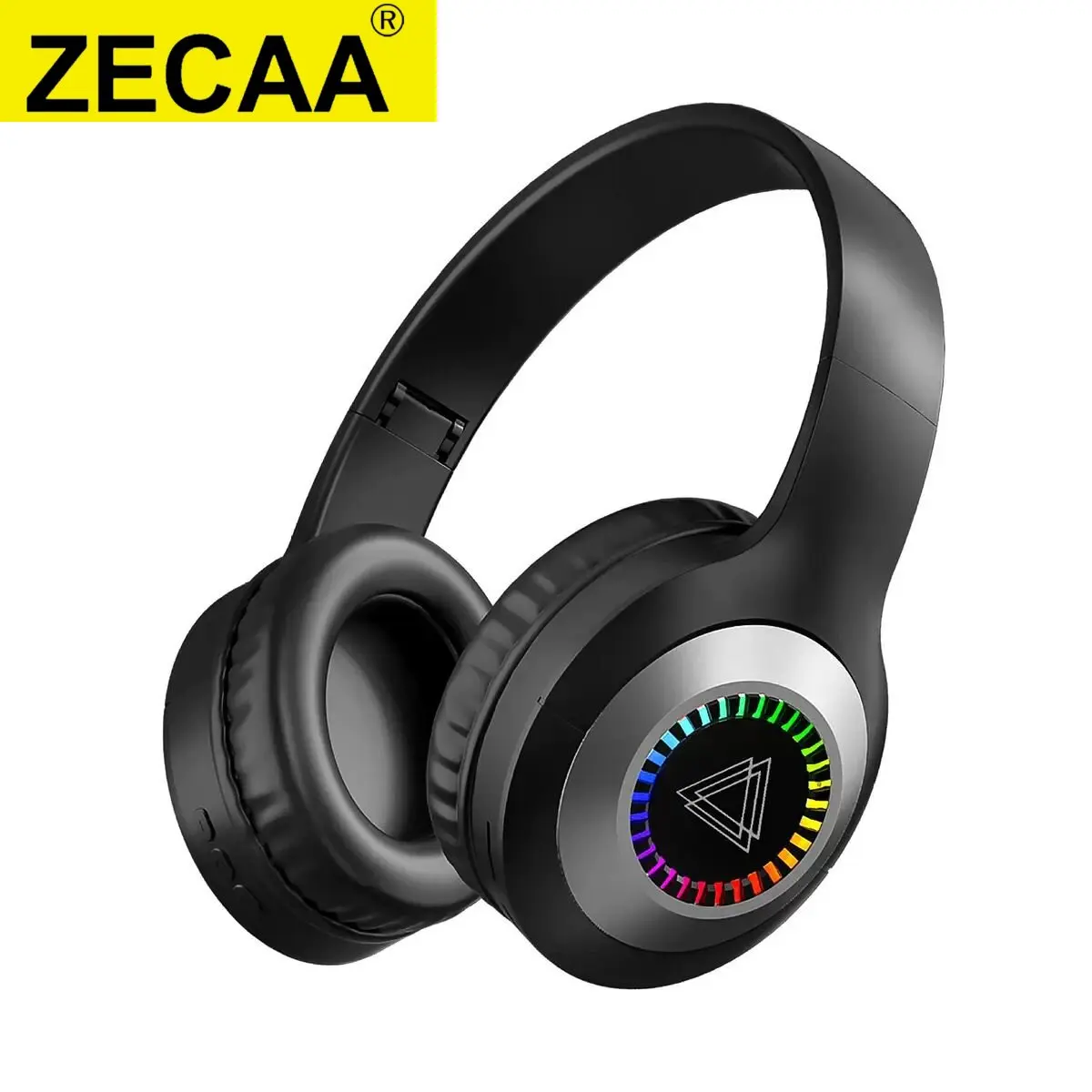 ZECAA Foldable ANC Bluetooth Wireless Bass Game Headphone 5.4 Head On Earphone Video Game Headphone With Colorful RGB Light
ZECAA Foldable ANC Bluetooth Wireless Bass Game Headphone 5.4 Head On Earphone Video Game Headphone With Colorful RGB Light