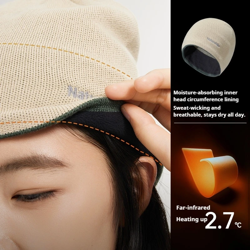 Вязаная шапка Naturehike из мериносовой шерсти с легкой флисовой тканью внутри, приятная для кожи, долговечная антистатическая пряжа с замком Ex
Вязаная шапка Naturehike из мериносовой шерсти с легкой флисовой тканью внутри, приятная для кожи, долговечная антистатическая пряжа с замком Ex