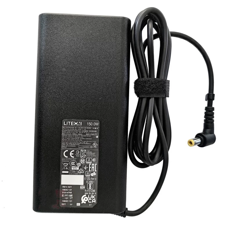 Genuine Liteon PA-1151-76 20V 7.5A 150W AC Adapter Laptop Charger For HASEE MSI Laptop Power Supply
Genuine Liteon PA-1151-76 20V 7.5A 150W AC Adapter Laptop Charger For HASEE MSI Laptop Power Supply