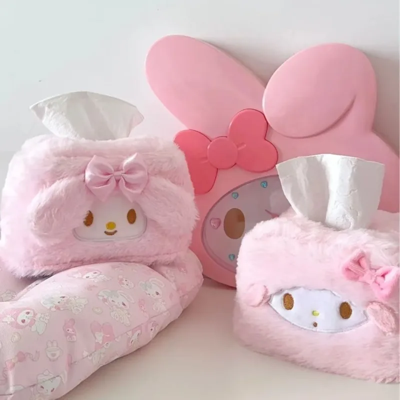 Sweet My Melody Anime Kawaii Sanrio Ins Fashion Tissue Storage Case Set Cute Cartoon Car Living Room Tissue Box Gifts Toys
Sweet My Melody Anime Kawaii Sanrio Ins Fashion Tissue Storage Case Set Cute Cartoon Car Living Room Tissue Box Gifts Toys