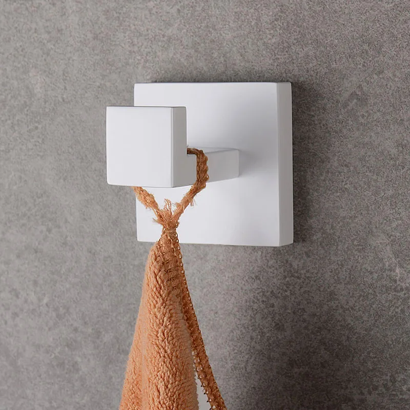 Stainless Steel White Towel Rack Toilet Brush Paper Holder Towel Bar Hook Bathroom Hardware accessories fix with screw
Stainless Steel White Towel Rack Toilet Brush Paper Holder Towel Bar Hook Bathroom Hardware accessories fix with screw