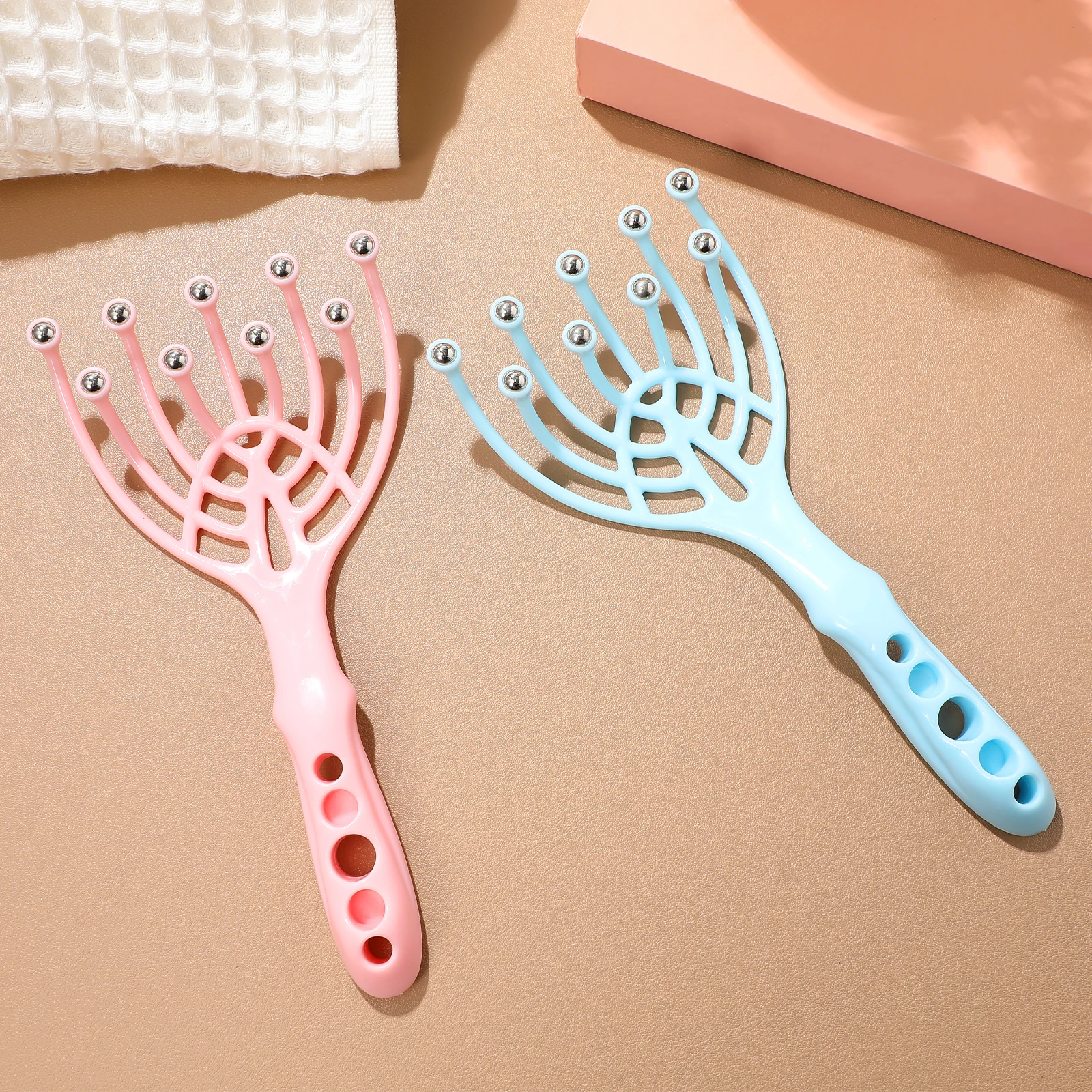 Nine Claw Steel Balls Kids Adults Head Scratcher Scalp Massager Tool Acupressure Pen Neck Roller Shoulder Massager Spa
Nine Claw Steel Balls Kids Adults Head Scratcher Scalp Massager Tool Acupressure Pen Neck Roller Shoulder Massager Spa