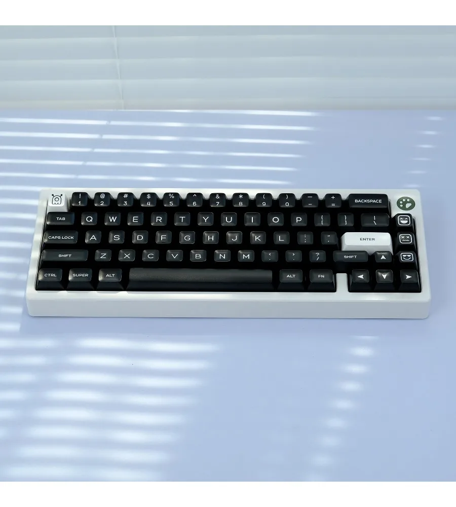 Two-tone keycaps with 161 keys PBT material SA fit 61/68/75/84/87/98
Two-tone keycaps with 161 keys PBT material SA fit 61/68/75/84/87/98