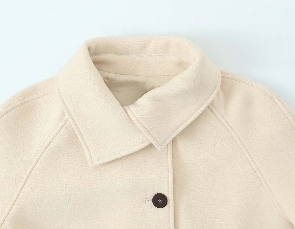 Women's Short Trench Coat Single-Breasted Minimalist Style Premium Fabric Autumn/Winter Streetwear E Elevation
Women's Short Trench Coat Single-Breasted Minimalist Style Premium Fabric Autumn/Winter Streetwear E Elevation