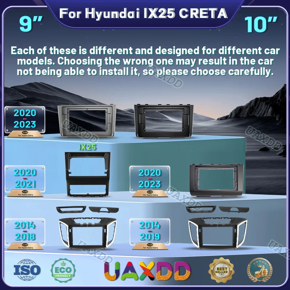 Для 2014-2021 HYUNDAI IX25 CRETA 9INCH 2020-2023 CRETA 10,1INCH автомобильный DVD MP5 радио Android рамка внутренняя стерео видеоплеер комплект
Для 2014-2021 HYUNDAI IX25 CRETA 9INCH 2020-2023 CRETA 10,1INCH автомобильный DVD MP5 радио Android рамка внутренняя стерео видеоплеер комплект