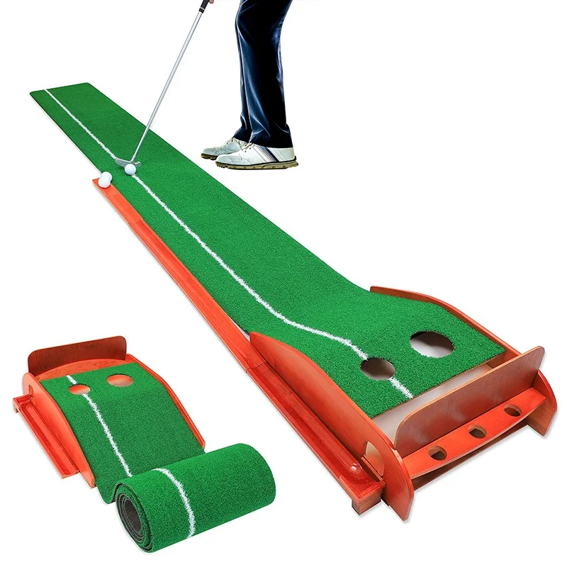 Automatic Indoor Golf Ball Training Simulator Office Greens for Putting Exercise Blanket Pad Training Putters for Back Exercise
Automatic Indoor Golf Ball Training Simulator Office Greens for Putting Exercise Blanket Pad Training Putters for Back Exercise