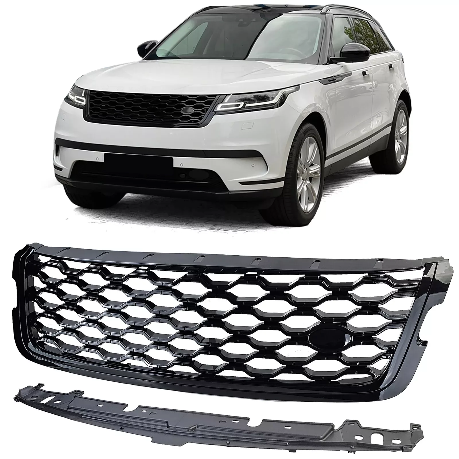 For Land Rover Range Rover Velar L560 2017-2024 LR092628 Front Grille Racing Grills Upper Bumper Hood Mesh Grid Grill
For Land Rover Range Rover Velar L560 2017-2024 LR092628 Front Grille Racing Grills Upper Bumper Hood Mesh Grid Grill