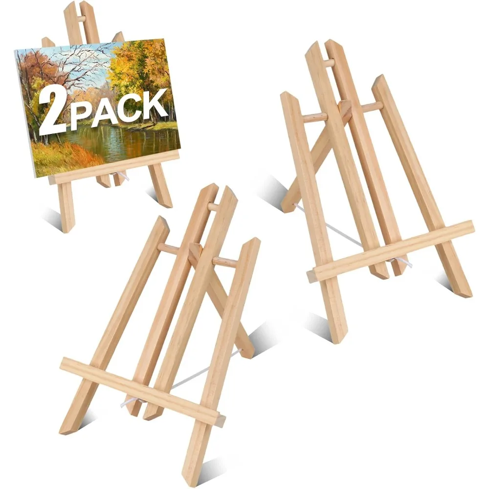 2 Pack Large 12 Inch Wooden Tabletop Easel Stand for Painting Display, Perfect for Artists, Kids Crafts, Wedding Table Numbers, Photo Frames, Creative Party Decor, Art Projects, School Activities, and Decorative Home or
2 Pack Large 12 Inch Wooden Tabletop Easel Stand for Painting Display, Perfect for Artists, Kids Crafts, Wedding Table Numbers, Photo Frames, Creative Party Decor, Art Projects, School Activities, and Decorative Home or