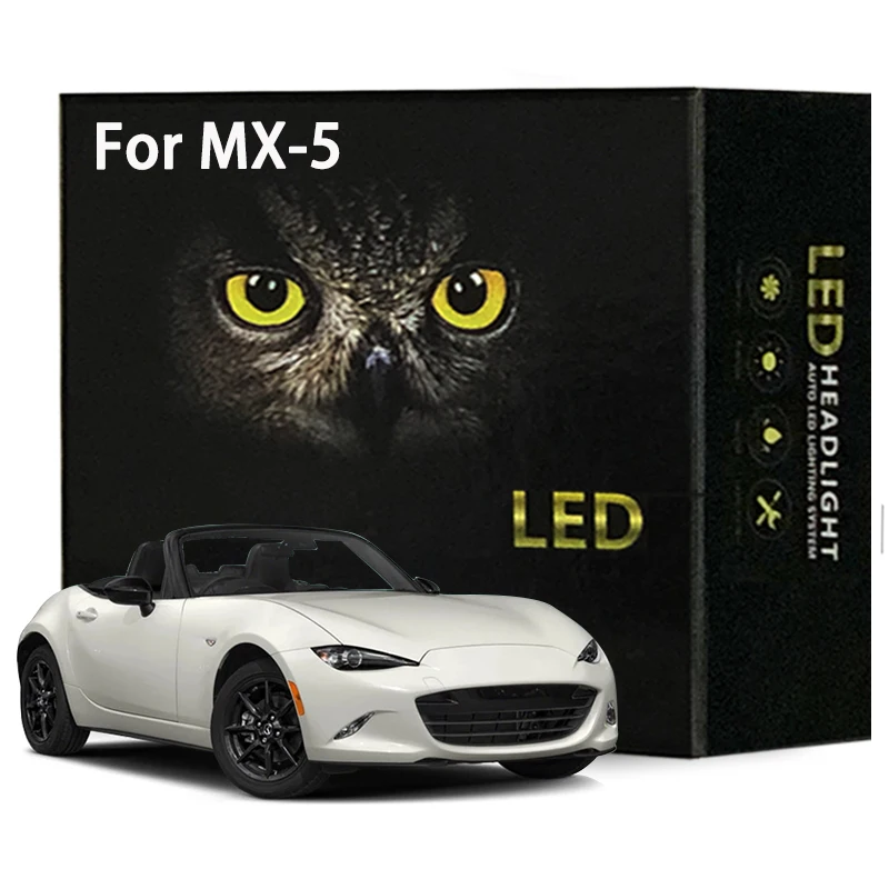 8Pcs Canbus Led Interior Light Kit For Mazda MX-5 Miata 2006-2015 2016 2017 2018 2019 2020 2021 2022 Dome Map License Plate Lamp
8Pcs Canbus Led Interior Light Kit For Mazda MX-5 Miata 2006-2015 2016 2017 2018 2019 2020 2021 2022 Dome Map License Plate Lamp