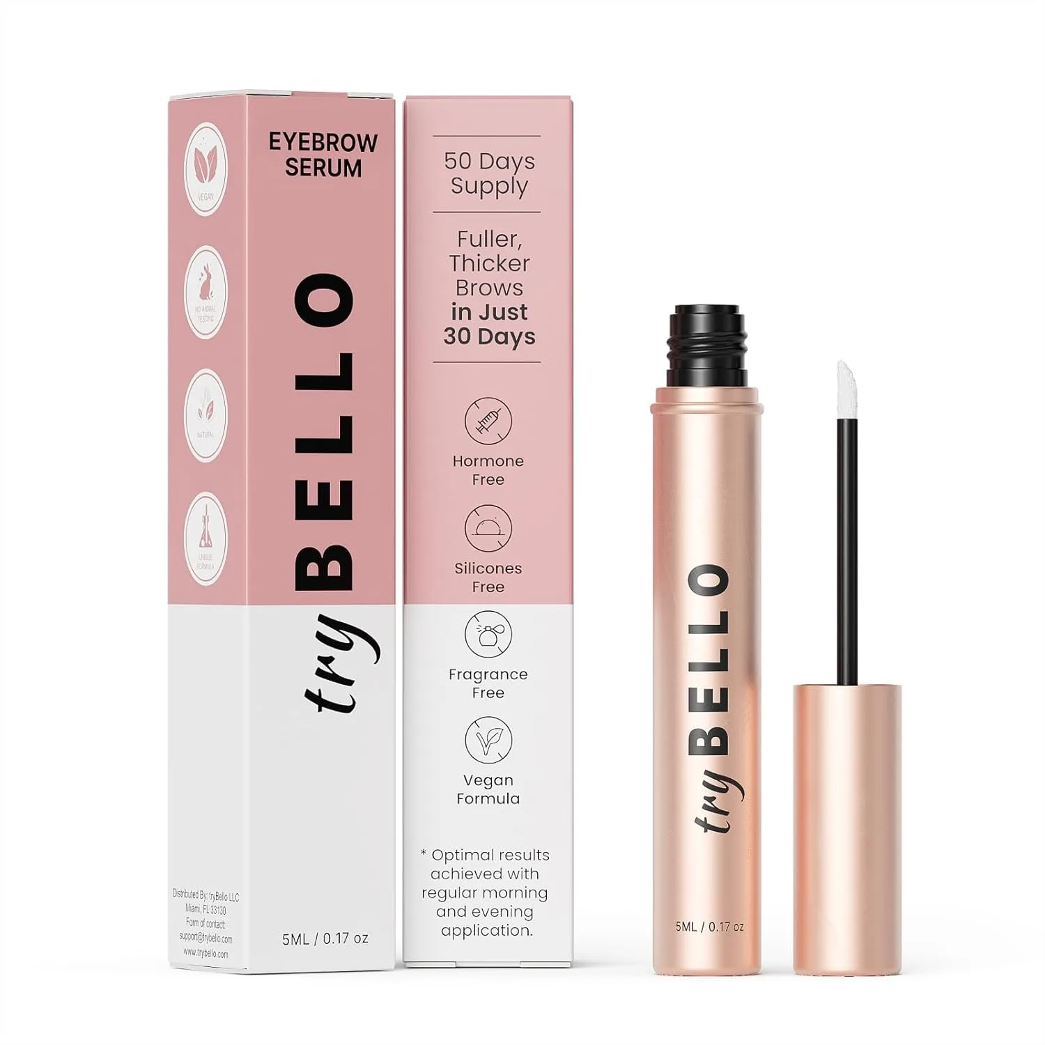 Eyebrow Growth Serum for Fuller Brows, Natural Thickening with Biotin & Peptides, Vegan, Non-Irritating
Eyebrow Growth Serum for Fuller Brows, Natural Thickening with Biotin & Peptides, Vegan, Non-Irritating