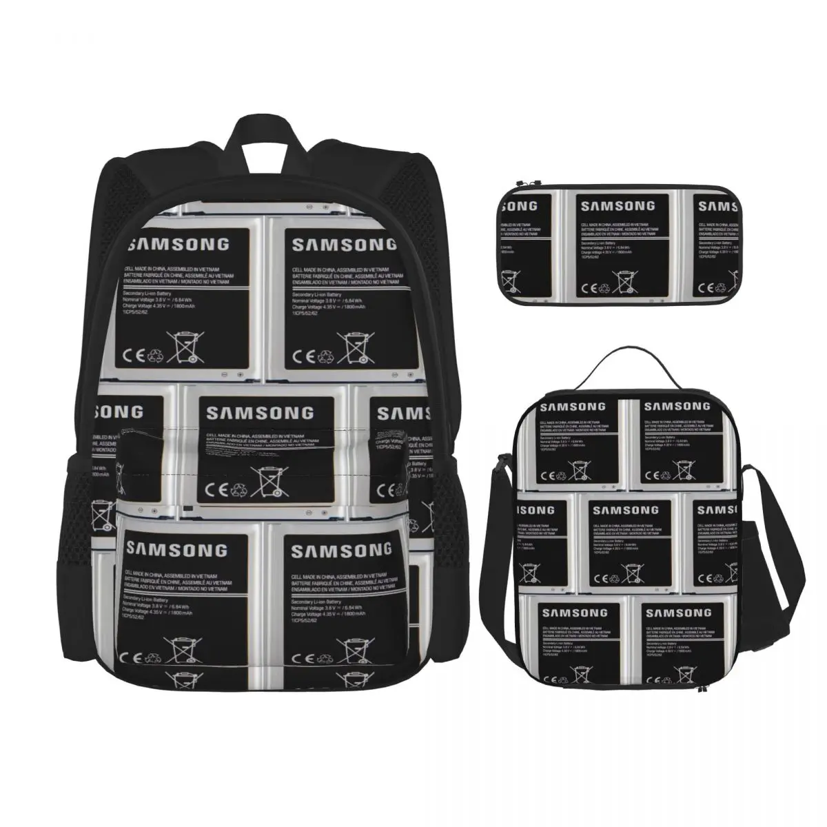 Swollen Battery Premium Backpacks Boys Girls Bookbag Students School Bags Kids Rucksack Lunch Bag Pen Bag Three-Piece Set
Swollen Battery Premium Backpacks Boys Girls Bookbag Students School Bags Kids Rucksack Lunch Bag Pen Bag Three-Piece Set