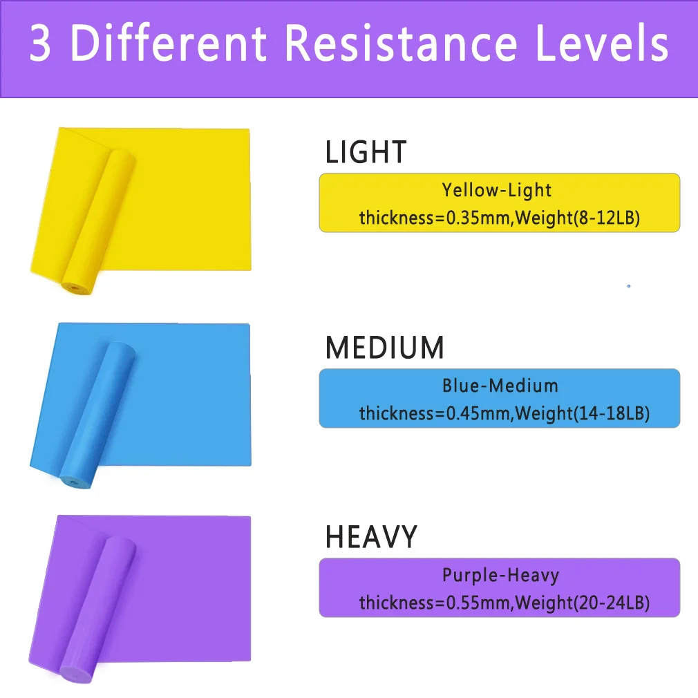 3PCS/Set Yoga Resistance Bands Fitness Stretch Bands for Strength Training Full-Body Workouts Flexibility Durable Exercise Bands
3PCS/Set Yoga Resistance Bands Fitness Stretch Bands for Strength Training Full-Body Workouts Flexibility Durable Exercise Bands