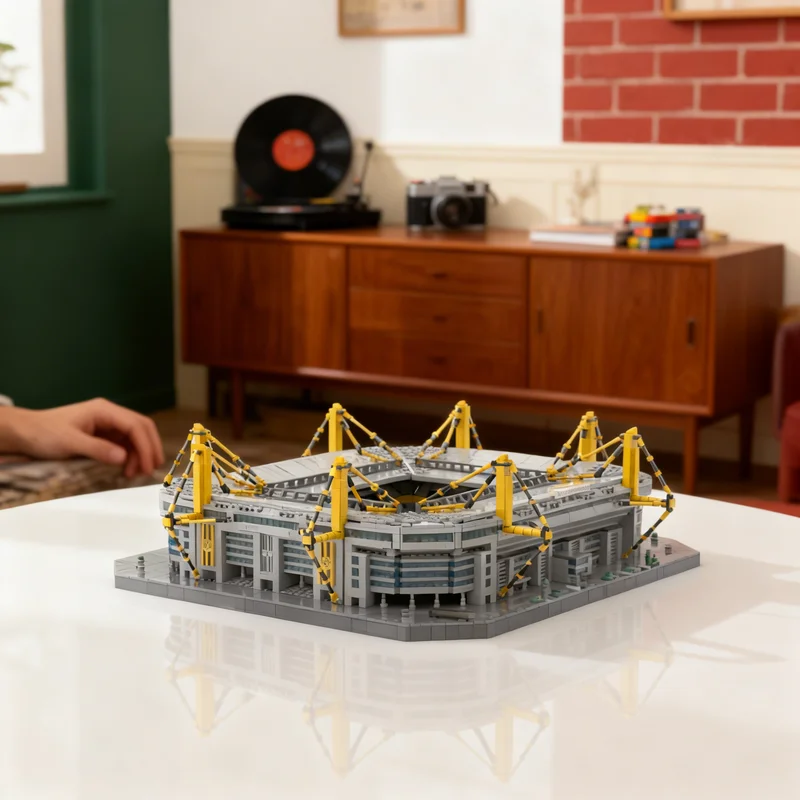 5844 детали MOC Дортмундский стадион Вестфаленштадион 1:500, модель-конструктор, архитектурные игрушки, рождественские подарки, развивающие кубики для детей
5844 детали MOC Дортмундский стадион Вестфаленштадион 1:500, модель-конструктор, архитектурные игрушки, рождественские подарки, развивающие кубики для детей