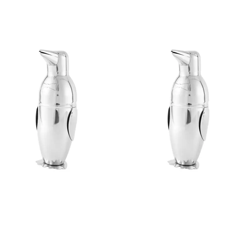 PZHI-2X 500Ml Cocktail Shaker,Creative Penguin Stainless Steel Bar Bartender Drink Mixer Shaker Pot,Wine Bottle Accessories
PZHI-2X 500Ml Cocktail Shaker,Creative Penguin Stainless Steel Bar Bartender Drink Mixer Shaker Pot,Wine Bottle Accessories