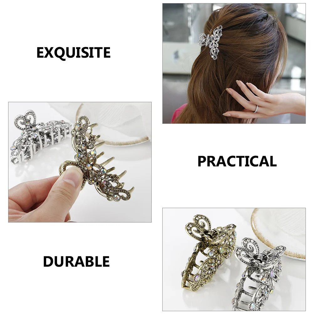 2 шт. заколки для волос с когтями, винтажные аксессуары, заколки, декоративные женские стразы для женщин
2 шт. заколки для волос с когтями, винтажные аксессуары, заколки, декоративные женские стразы для женщин