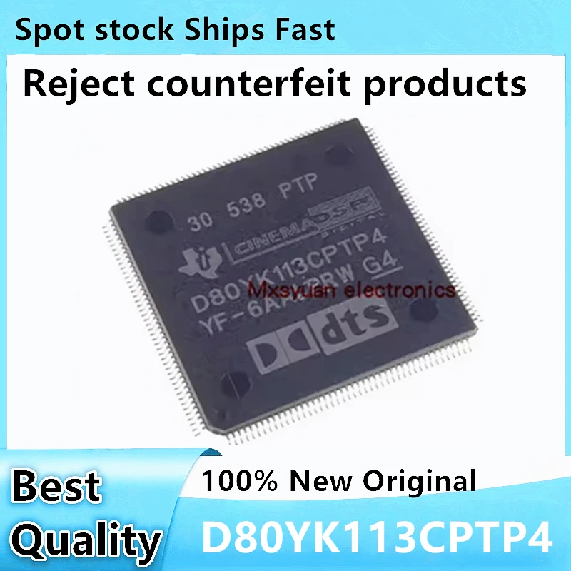 1PCS/LOT D80YK113CPTP4 D80YK113 QFP144 Ships Fast 100% New original In stock
1PCS/LOT D80YK113CPTP4 D80YK113 QFP144 Ships Fast 100% New original In stock
