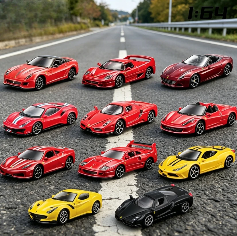 Genuine Bburago1:64 Rafa 458 Enzo SF90 Alloy Sports Car Pocket Toy Car,Perfect Gift for Friend,Simulation Racing Toy for Kids,
Genuine Bburago1:64 Rafa 458 Enzo SF90 Alloy Sports Car Pocket Toy Car,Perfect Gift for Friend,Simulation Racing Toy for Kids,