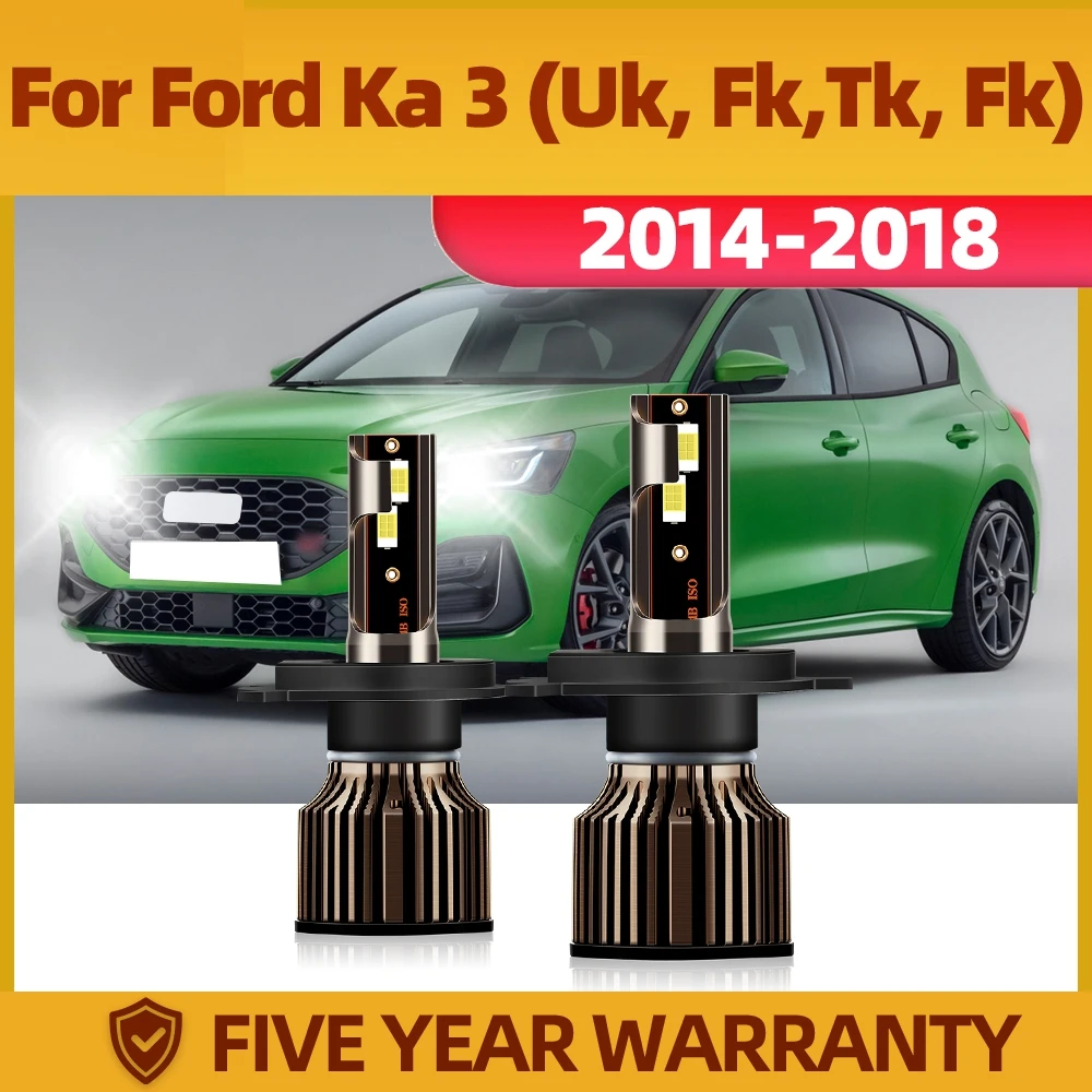 TEENRAM Led headlight 6000K High Power Lamp H4 High/Low Beam All-in-one Car Lamps Kit For Ford Ka 3 (Uk, Fk,Tk, Fk) 2014-2018
TEENRAM Led headlight 6000K High Power Lamp H4 High/Low Beam All-in-one Car Lamps Kit For Ford Ka 3 (Uk, Fk,Tk, Fk) 2014-2018