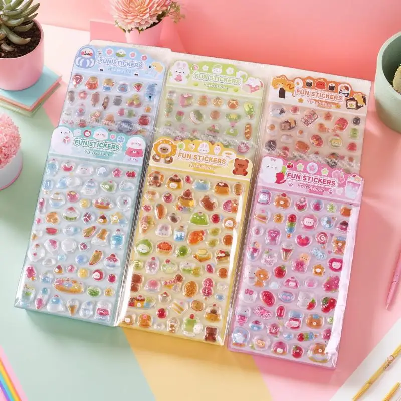 1Pcs Cute Cartoon Animals 3D Relief Stickers Reusable Patch For Scrapbooks Planner Journals Laptops Phone Case DIY Stickers
1Pcs Cute Cartoon Animals 3D Relief Stickers Reusable Patch For Scrapbooks Planner Journals Laptops Phone Case DIY Stickers