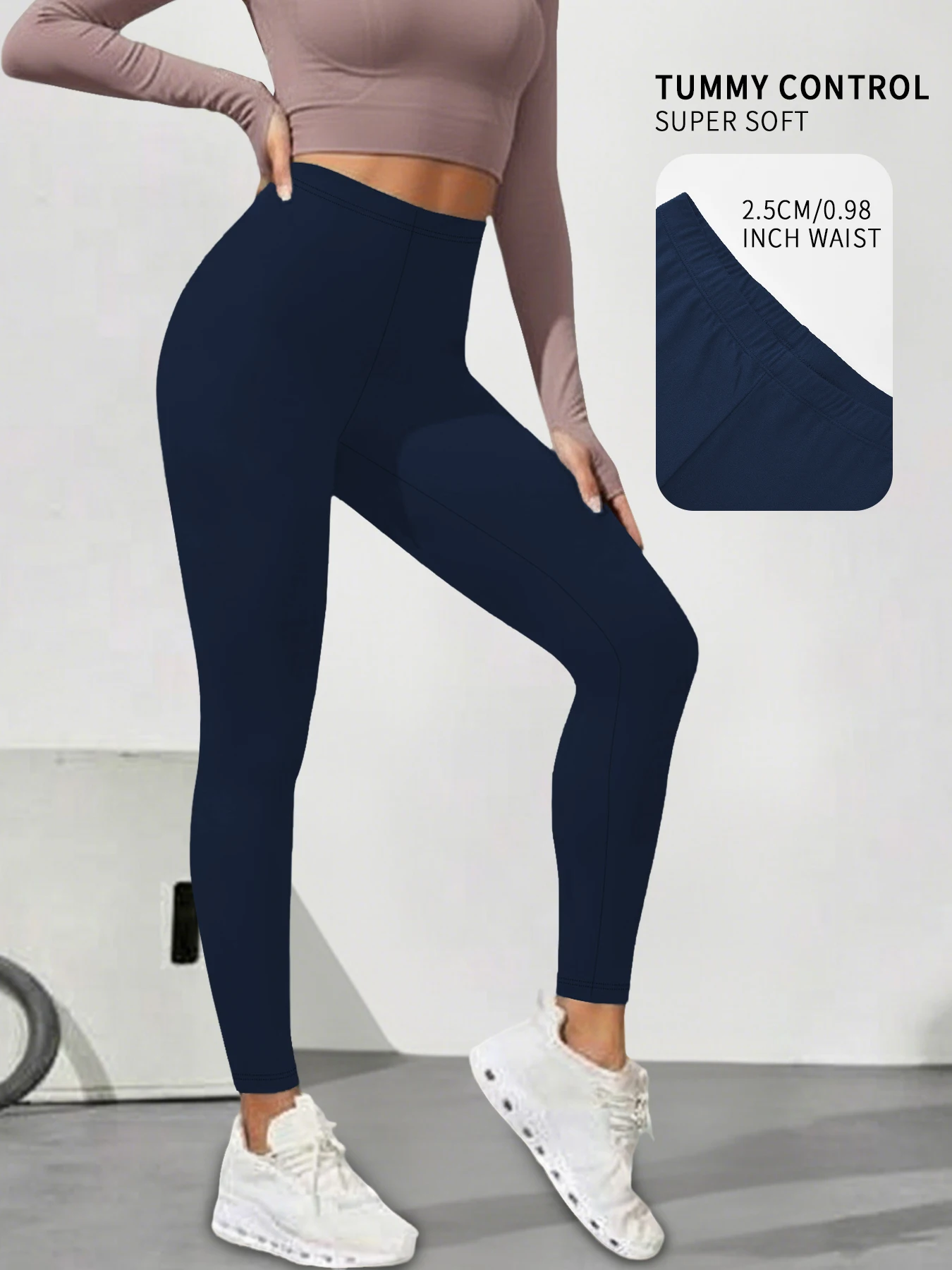 Super Soft Leggings for Women - High Elasticity Tights for Yoga Running Workout Casual Wear
Super Soft Leggings for Women - High Elasticity Tights for Yoga Running Workout Casual Wear