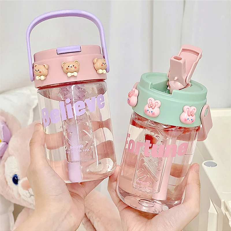 Cute Plastic Water Bottle With Tea Strainer Portable Sport Large Capacity Student Children Straw Tea Separation Drinking Cup
Cute Plastic Water Bottle With Tea Strainer Portable Sport Large Capacity Student Children Straw Tea Separation Drinking Cup
