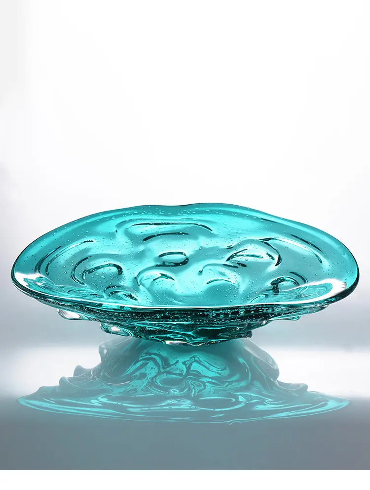 Lake blue glazed fruit plate, light luxury and high-end modern high-end ornament villa living room coffee table fruit plate orna
Lake blue glazed fruit plate, light luxury and high-end modern high-end ornament villa living room coffee table fruit plate orna