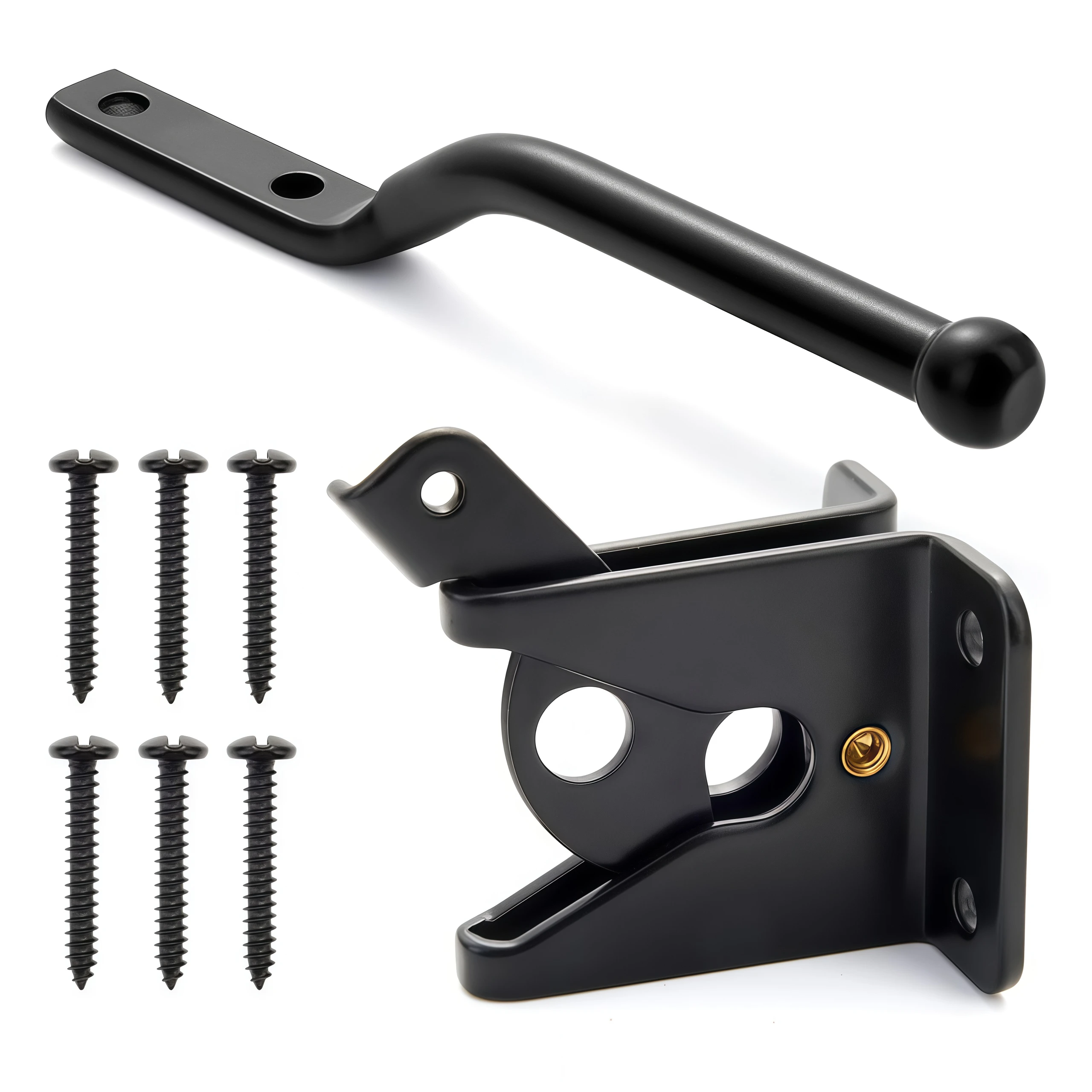 Auto Gate Latch With Bolt For Pasture Garden Fence Farm Gate Carbon Steel Automatic Slam Catch Garden Hardware
Auto Gate Latch With Bolt For Pasture Garden Fence Farm Gate Carbon Steel Automatic Slam Catch Garden Hardware