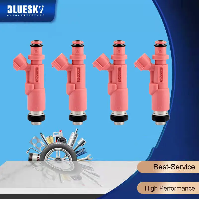 4PCS New Fuel injectors For 1998-04 Toyota Tacoma & 4Runner 2.4/2.7L 23250-75080
4PCS New Fuel injectors For 1998-04 Toyota Tacoma & 4Runner 2.4/2.7L 23250-75080