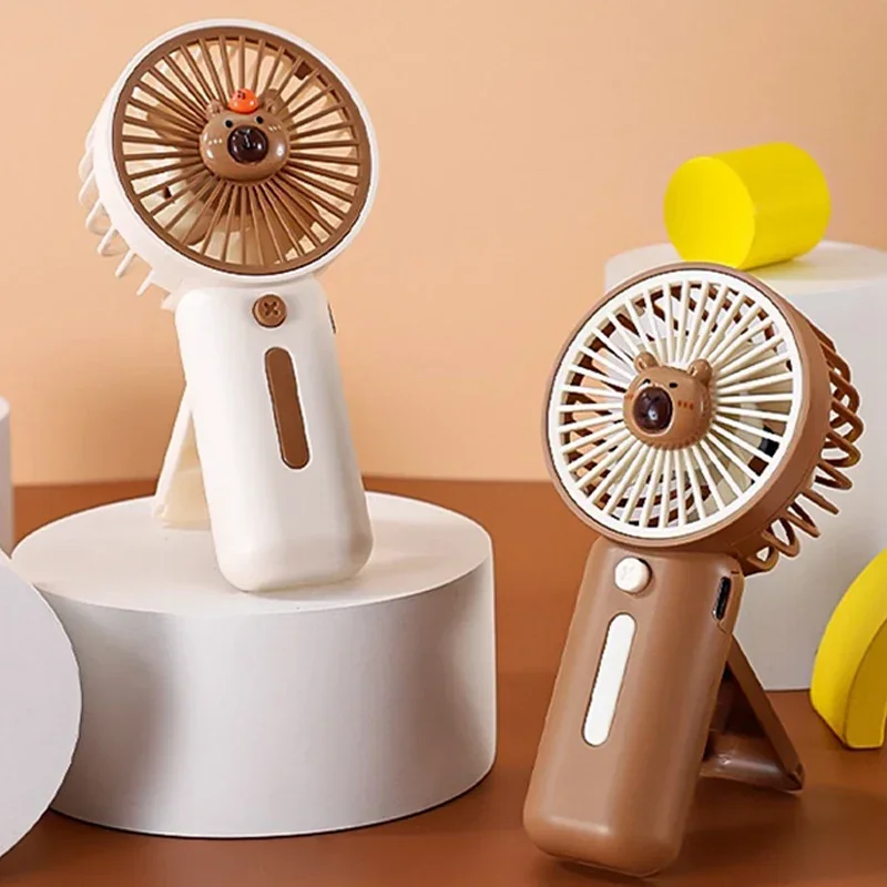 Mini Fan with High Wind Power, Portable Capibala Handheld Fan, USB Charging, 3-speed Wind Speed, Summer Cooling
Mini Fan with High Wind Power, Portable Capibala Handheld Fan, USB Charging, 3-speed Wind Speed, Summer Cooling