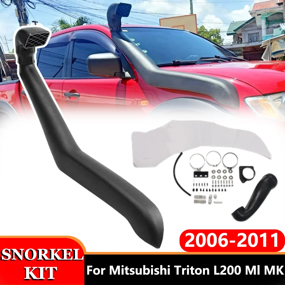 Off Road Air Intake Snorkel Kit For Mitsubishi Triton L200 Ml Mk Series 2006-2011 Snorkels flows Tube Exterior Car Accessories
Off Road Air Intake Snorkel Kit For Mitsubishi Triton L200 Ml Mk Series 2006-2011 Snorkels flows Tube Exterior Car Accessories