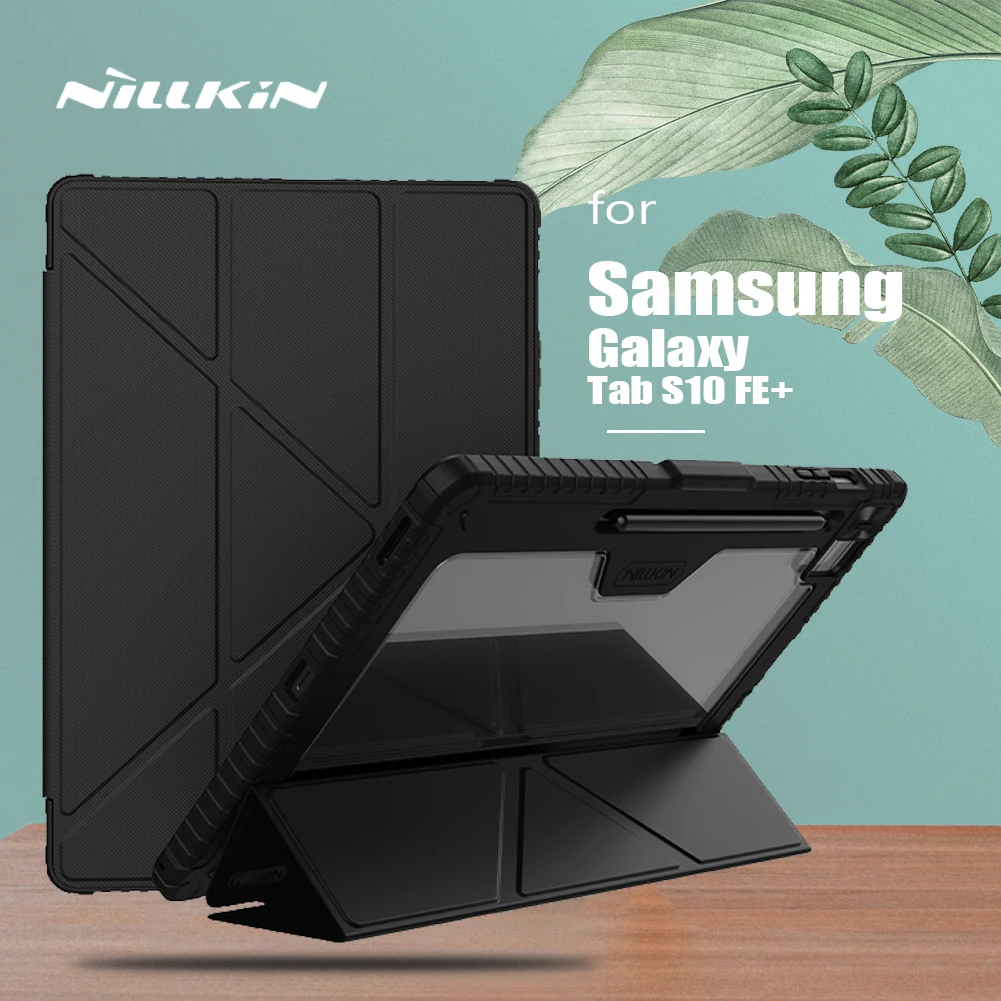 Чехол Nillkin для Samsung Galaxy Tab S10 FE Plus 5G, чехол-бампер слайд-камера, флип-кожаный чехол с задней крышкой-подставкой
Чехол Nillkin для Samsung Galaxy Tab S10 FE Plus 5G, чехол-бампер слайд-камера, флип-кожаный чехол с задней крышкой-подставкой