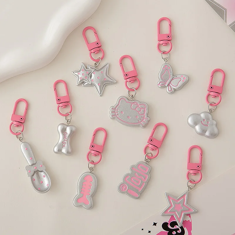 Брелок Hello Kitty в стиле Y2K: милый, стильный, крутой, с кошкой КТ, подвеска для школьной сумки, подарок для пары или лучшего друга, игрушка-брелок
Брелок Hello Kitty в стиле Y2K: милый, стильный, крутой, с кошкой КТ, подвеска для школьной сумки, подарок для пары или лучшего друга, игрушка-брелок