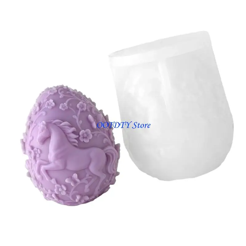 367A Easter Eggs Silicone Molds Embossed Horse Silicone Molds for Resin Art
367A Easter Eggs Silicone Molds Embossed Horse Silicone Molds for Resin Art