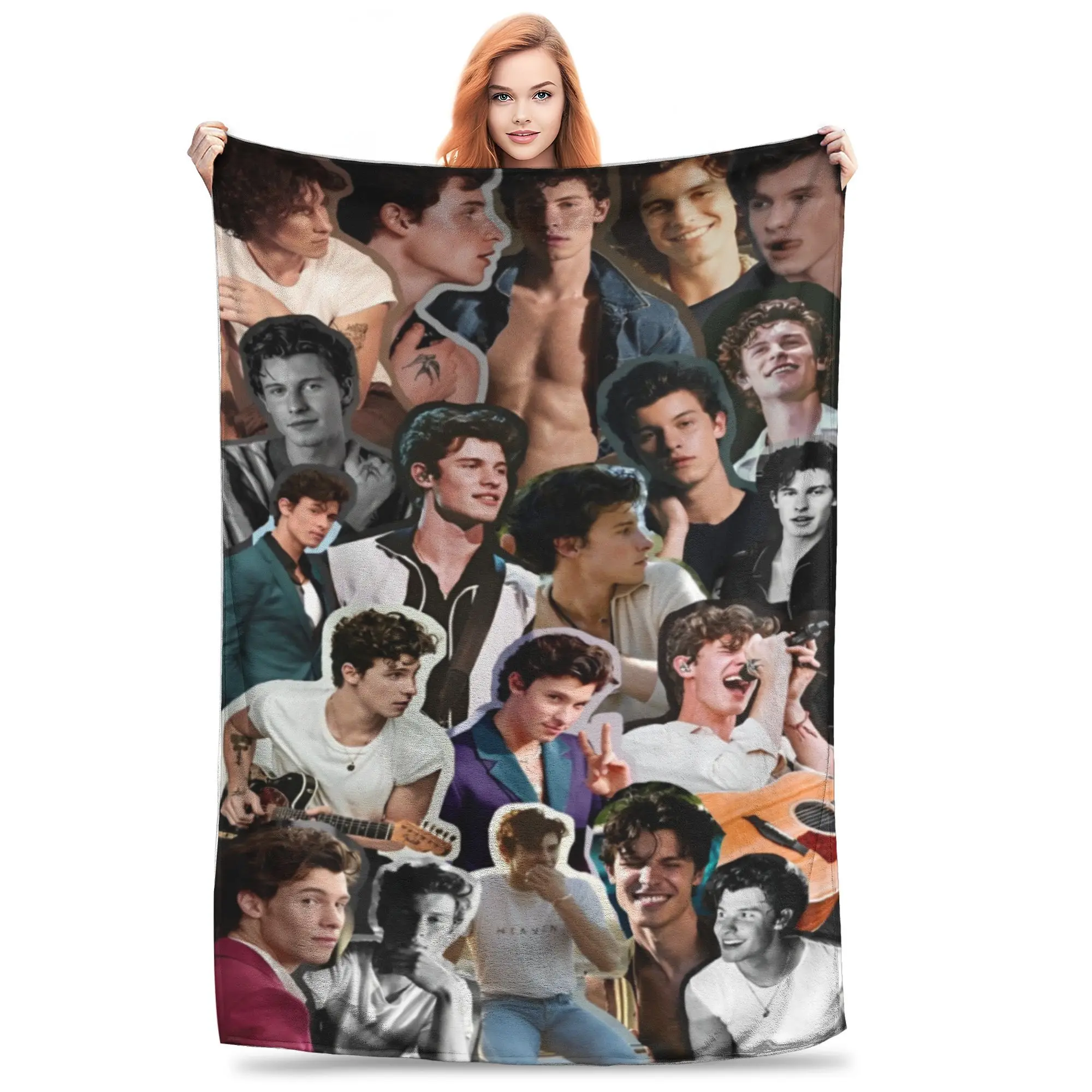 Shawn Mendes pop singer Blanket Flannel Relax Soft Throw Blankets for Bedroom Rug Piece
Shawn Mendes pop singer Blanket Flannel Relax Soft Throw Blankets for Bedroom Rug Piece