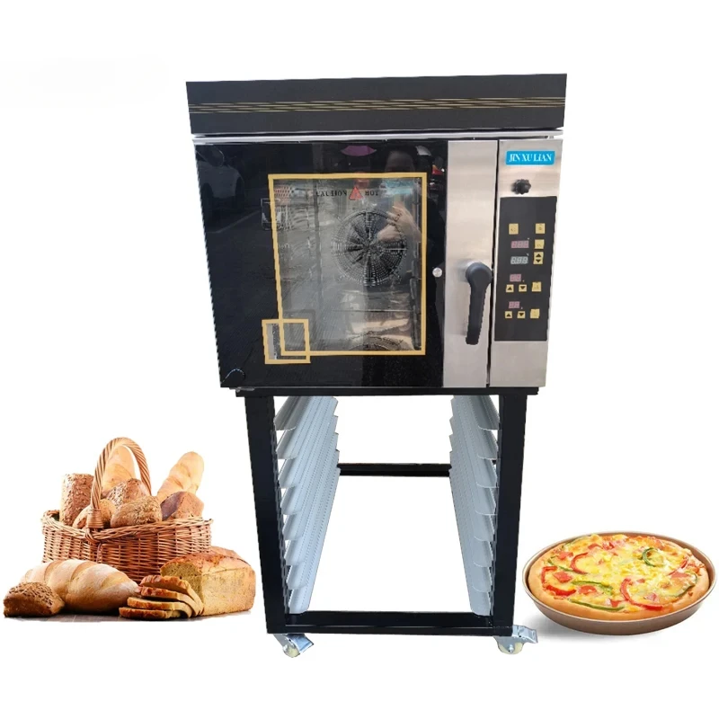 Hot air circulation 5 layer convection oven bread pizza baking oven machine bakery equipment
Hot air circulation 5 layer convection oven bread pizza baking oven machine bakery equipment