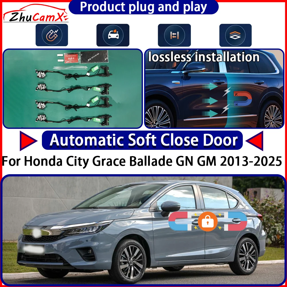 OEM Door Lock Actuator for Honda City Grace Ballade GN GM 2013-2025 Soft Close Door Kit Power Latch System Auto Pull Door Easy
OEM Door Lock Actuator for Honda City Grace Ballade GN GM 2013-2025 Soft Close Door Kit Power Latch System Auto Pull Door Easy