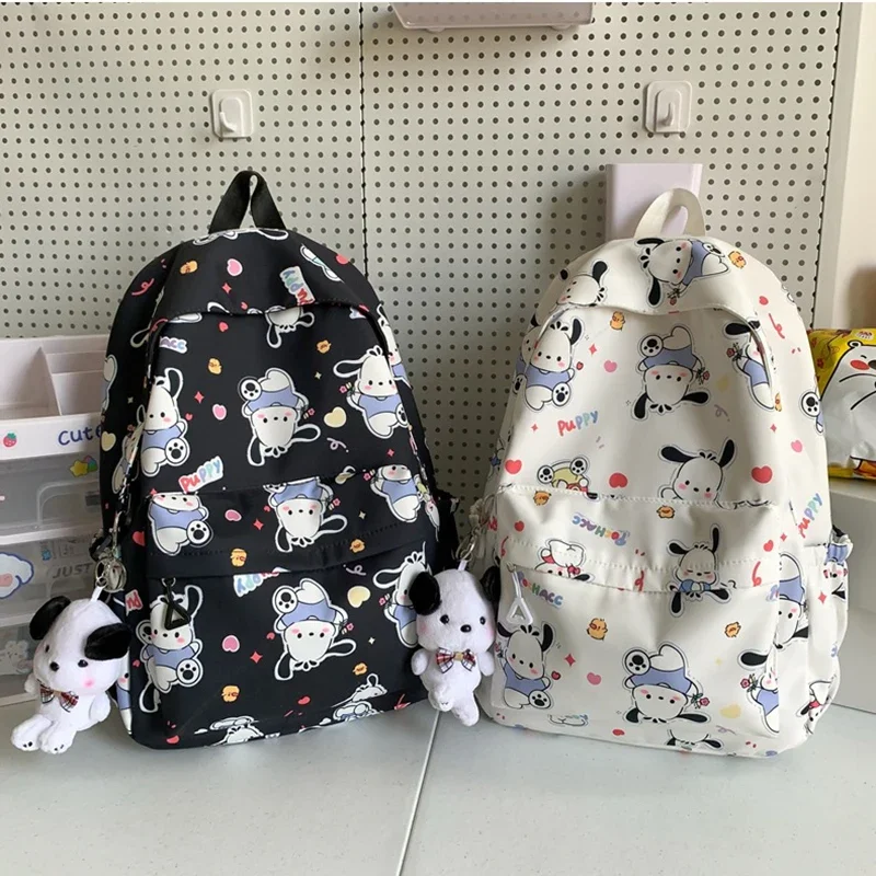 Sanrio Japanese Girl School Bag Anime Pachacco Junior High School Student Backpack High Capacity Printed Backpacks Traveling Bag
Sanrio Japanese Girl School Bag Anime Pachacco Junior High School Student Backpack High Capacity Printed Backpacks Traveling Bag