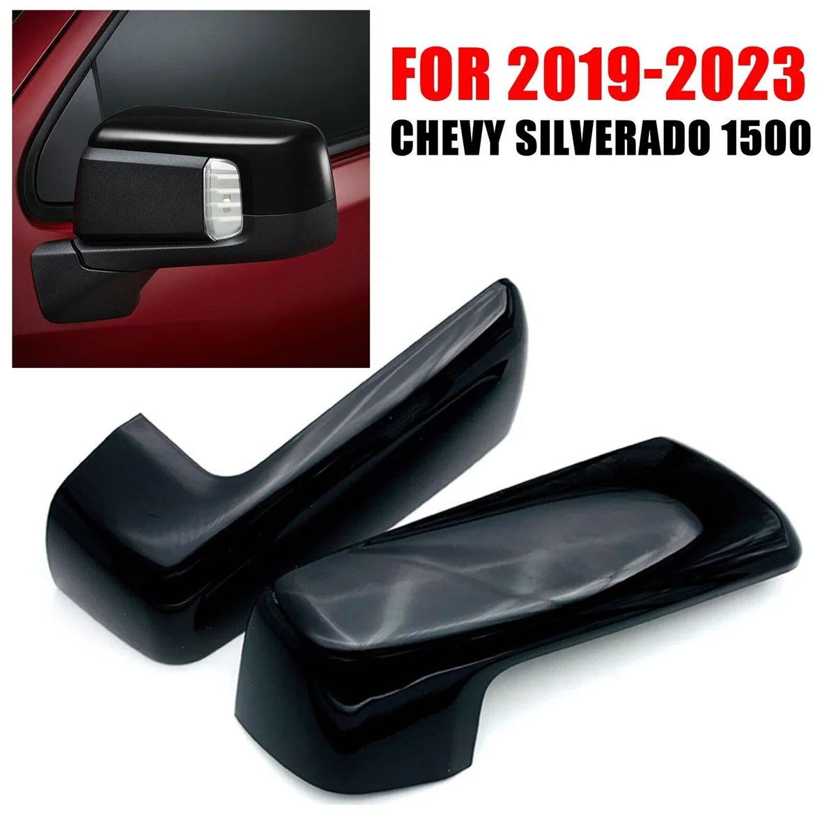 For 2019 2020 Chevy Chevrolet Silverado 1500 & GMC Sierra 1500 Car Rearview Side Mirror Cover Wing Cap Exterior Door Shell Trim
For 2019 2020 Chevy Chevrolet Silverado 1500 & GMC Sierra 1500 Car Rearview Side Mirror Cover Wing Cap Exterior Door Shell Trim