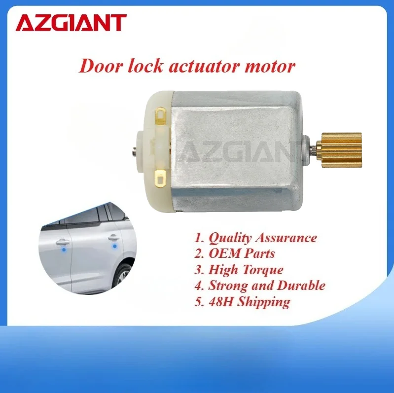 9 teeth AZGIANT Car door lock actuator motor for Vauxhall Astra F MK3/Corsa B MK2 new parts 20080 3L1364 Locking System
9 teeth AZGIANT Car door lock actuator motor for Vauxhall Astra F MK3/Corsa B MK2 new parts 20080 3L1364 Locking System