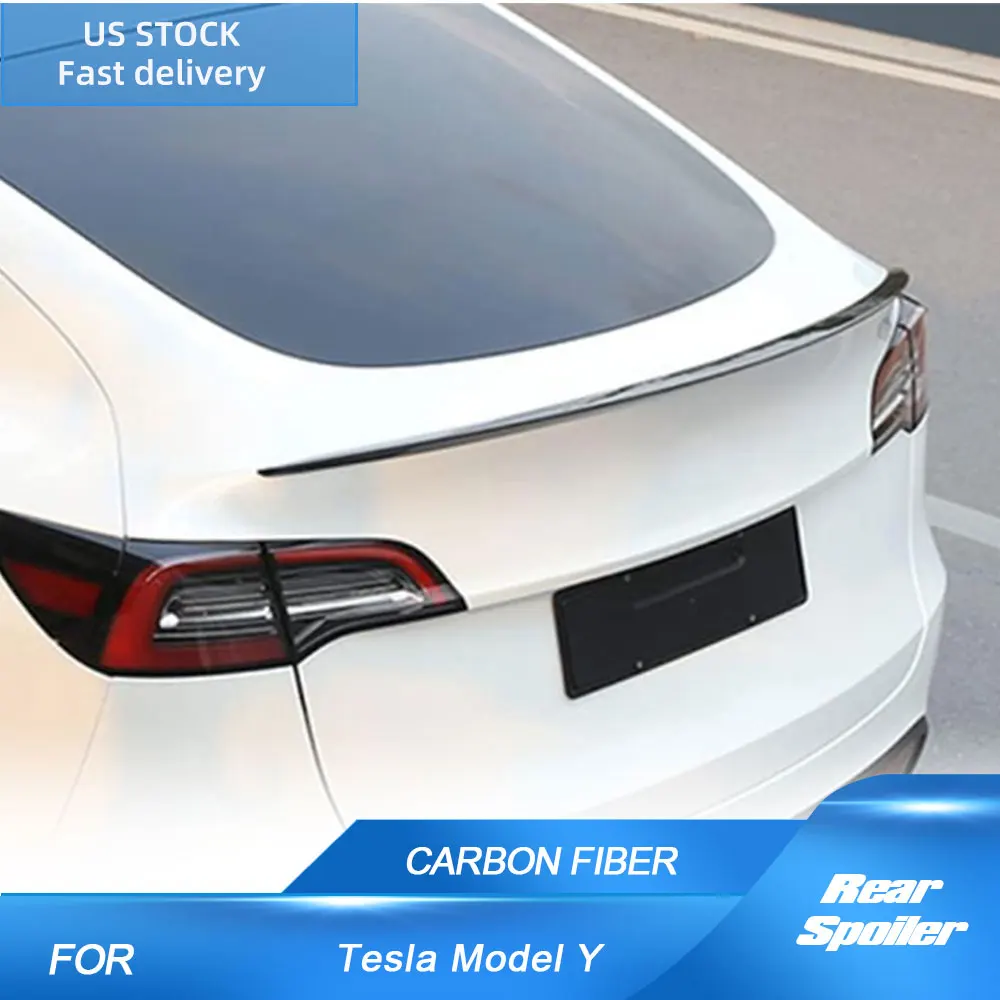 Car Rear Spoiler Wing Lip for Tesla Model Y Sport Utility 4-Door 2019-2023 Carbon Fiber Racing Rear Trunk Lip Wing Spoiler
Car Rear Spoiler Wing Lip for Tesla Model Y Sport Utility 4-Door 2019-2023 Carbon Fiber Racing Rear Trunk Lip Wing Spoiler