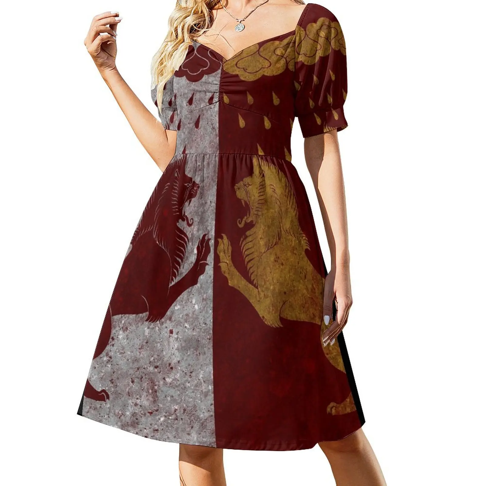 The rains of Castamere Short-Sleeved Dress evening dress woman luxury woman evening dress
The rains of Castamere Short-Sleeved Dress evening dress woman luxury woman evening dress