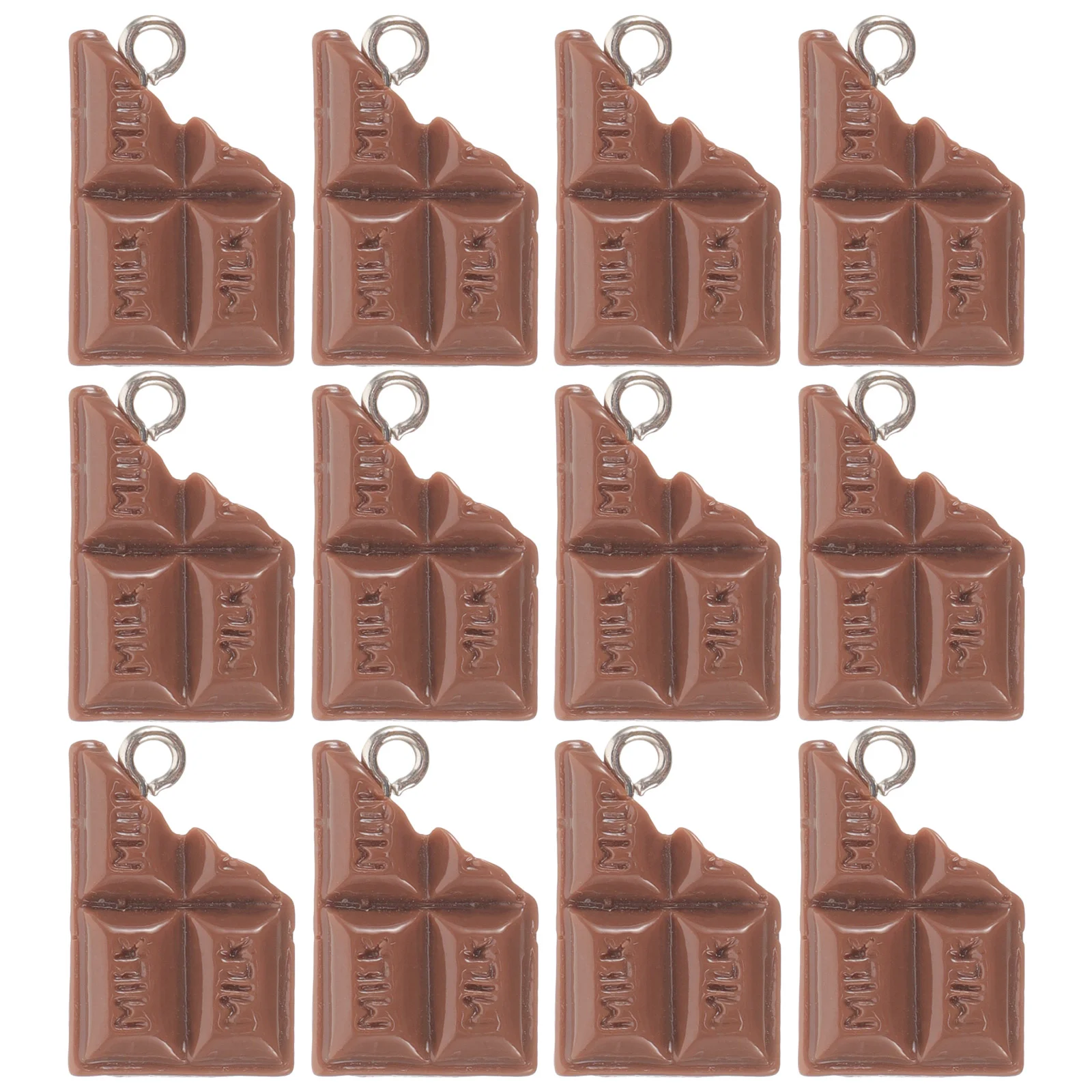 20 Pcs Earrings Chocolate Pendant Chocolates Gold Charms Resin for Keychains Decorative
20 Pcs Earrings Chocolate Pendant Chocolates Gold Charms Resin for Keychains Decorative
