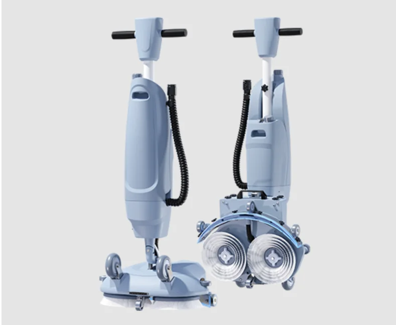 Dual-Motor Wireless Mini Floor Scrubber Electric Small Floor Washing Machine With Plastic Components Core Motor
Dual-Motor Wireless Mini Floor Scrubber Electric Small Floor Washing Machine With Plastic Components Core Motor