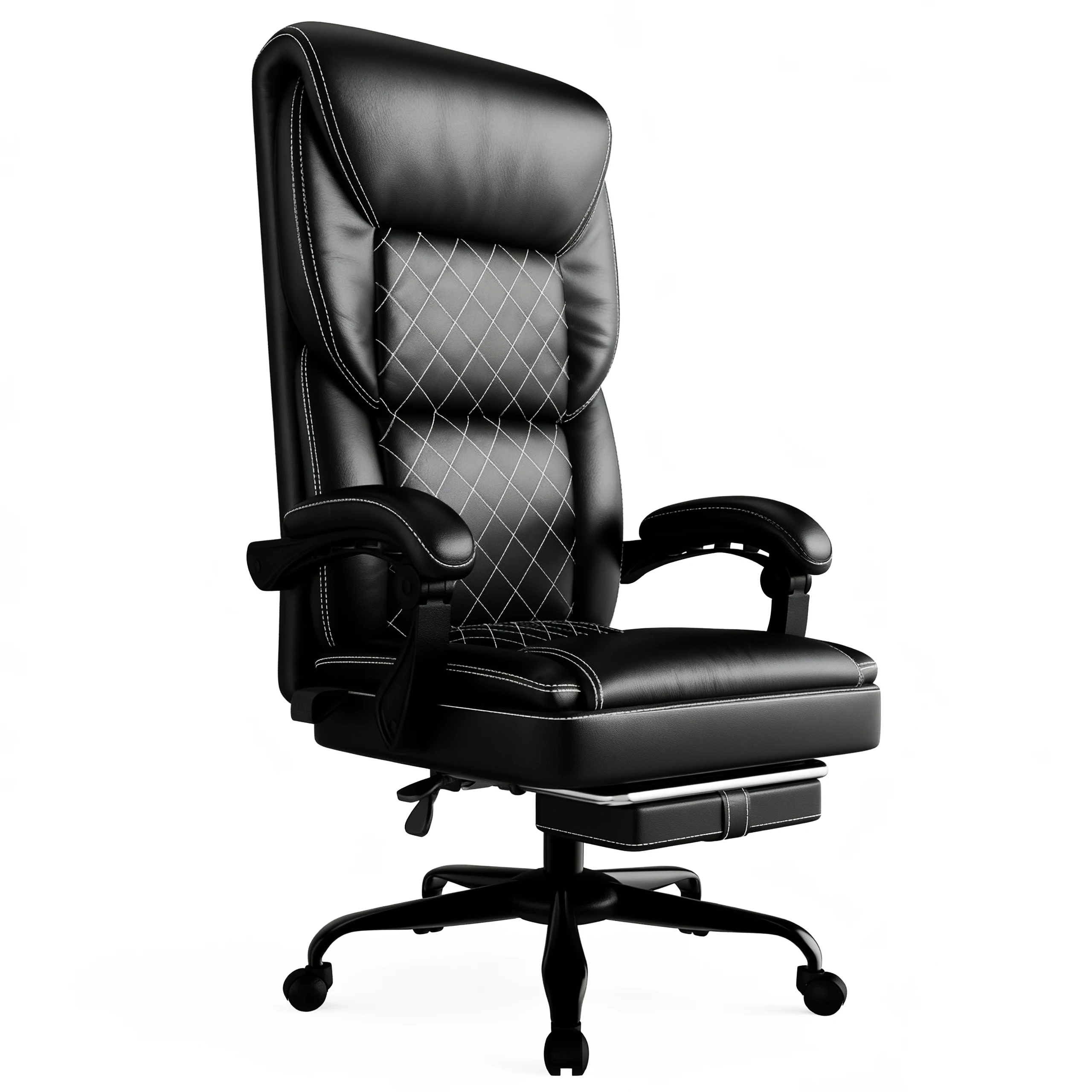 Office Chair with Inflatable Lumbar Support, Ergonomic Wide Computer Chair with Footrest,High Back 3D Enveloping Seat Cushion
Office Chair with Inflatable Lumbar Support, Ergonomic Wide Computer Chair with Footrest,High Back 3D Enveloping Seat Cushion