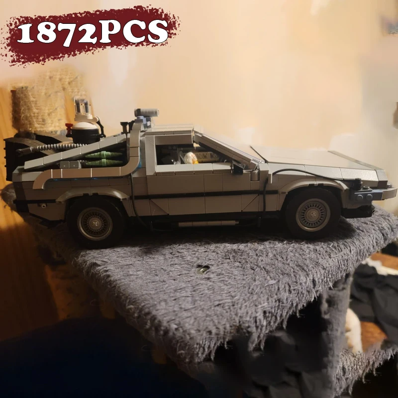 Новая машина «Назад в будущее» 1872 шт. DeLorean DMC-12 Строительные блоки 10300 Модель автомобиля Кирпичи Комплект игрушек для взрослых Подарки на день рождения
Новая машина «Назад в будущее» 1872 шт. DeLorean DMC-12 Строительные блоки 10300 Модель автомобиля Кирпичи Комплект игрушек для взрослых Подарки на день рождения