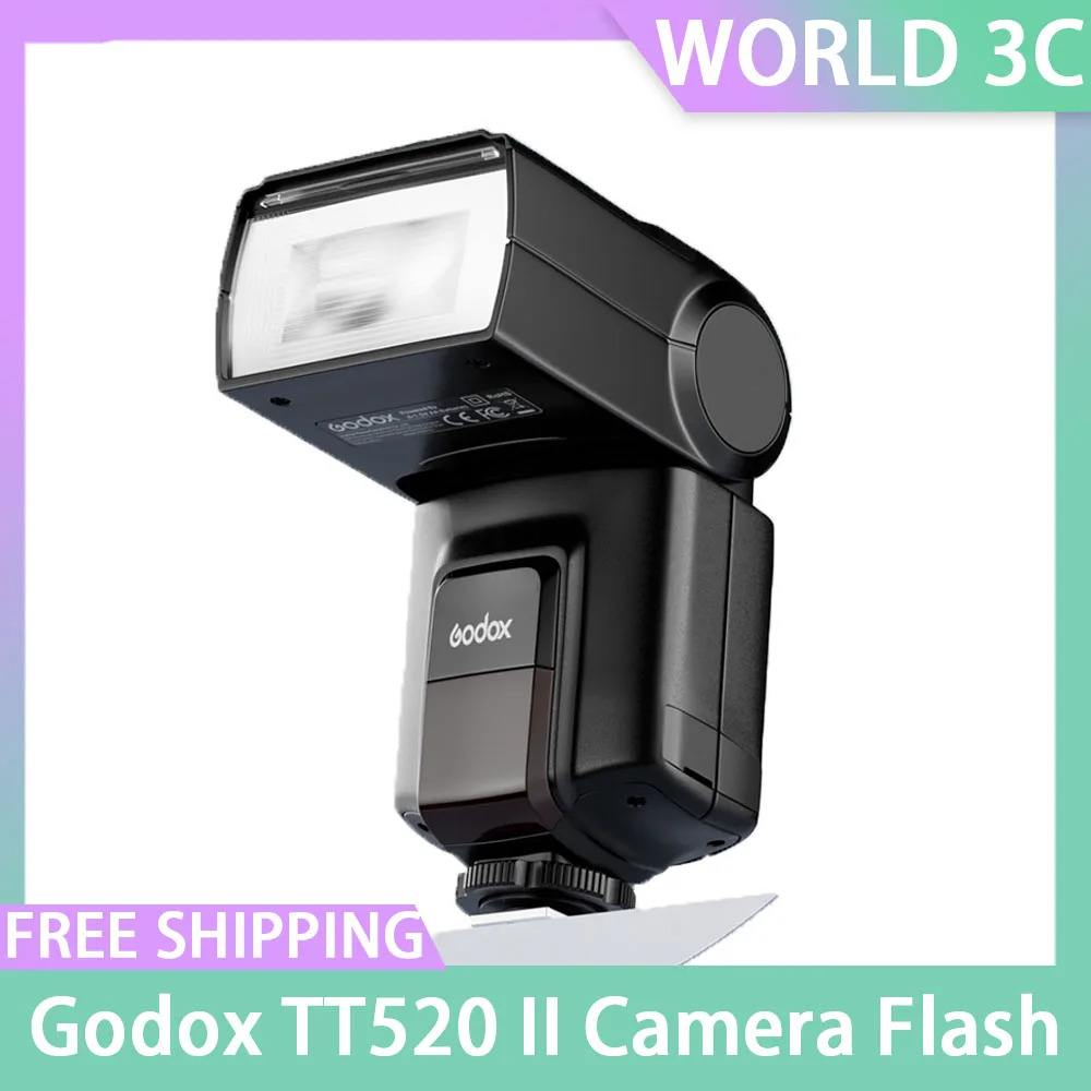 Godox TT520 II Flash TT520II with Build-in 433MHz Wireless Signal + Transmitter Kit for Canon Nikon Pentax Olympus DSLR Cameras
Godox TT520 II Flash TT520II with Build-in 433MHz Wireless Signal + Transmitter Kit for Canon Nikon Pentax Olympus DSLR Cameras