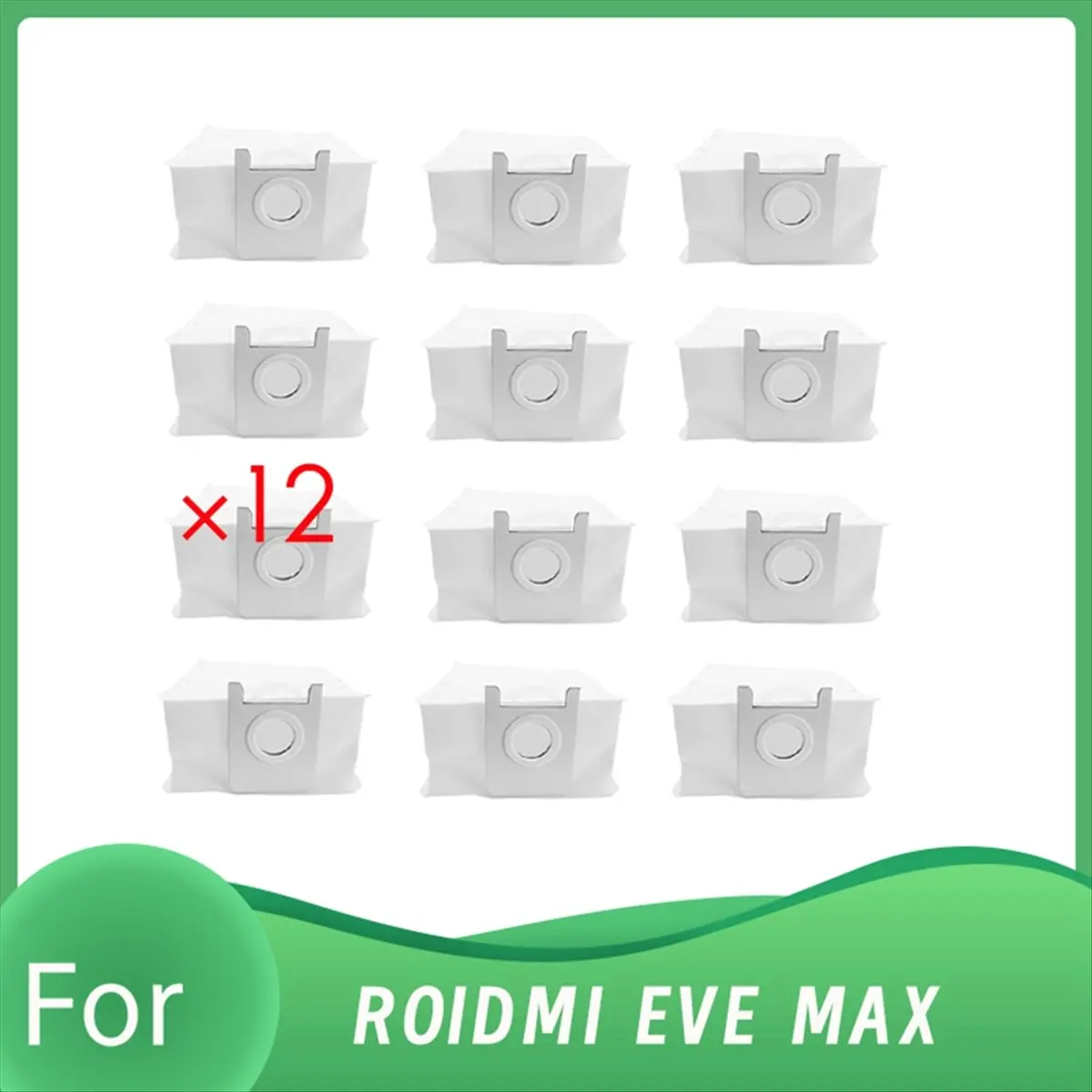 A97G 12 Pcs Dust Bags for EVE MAX Self Emptying Robot Vacuum Dust Bags Built to Last and Work Well
A97G 12 Pcs Dust Bags for EVE MAX Self Emptying Robot Vacuum Dust Bags Built to Last and Work Well