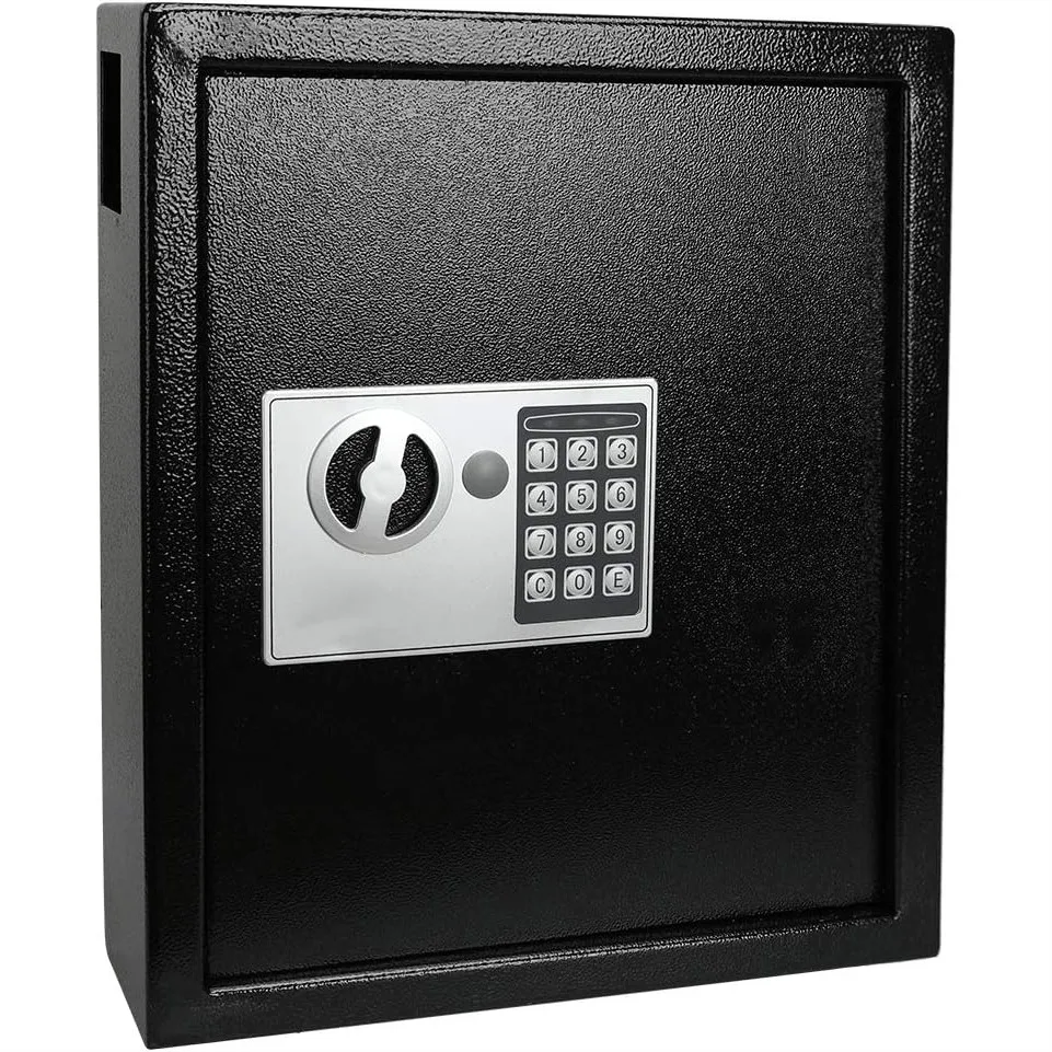 Digital Key Safe Lock Box 40 Keys Cabinet Wall Mount, Electronic Lock for House Keys, Heavy Duty Security Storage
Digital Key Safe Lock Box 40 Keys Cabinet Wall Mount, Electronic Lock for House Keys, Heavy Duty Security Storage