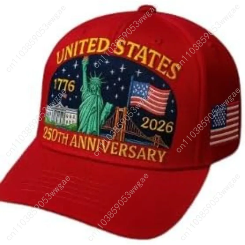 U.S. 250th Anniversary Celebration Hat - Adjustable Bald Eagle Print Patriotic Baseball Cap for Men Women
U.S. 250th Anniversary Celebration Hat - Adjustable Bald Eagle Print Patriotic Baseball Cap for Men Women